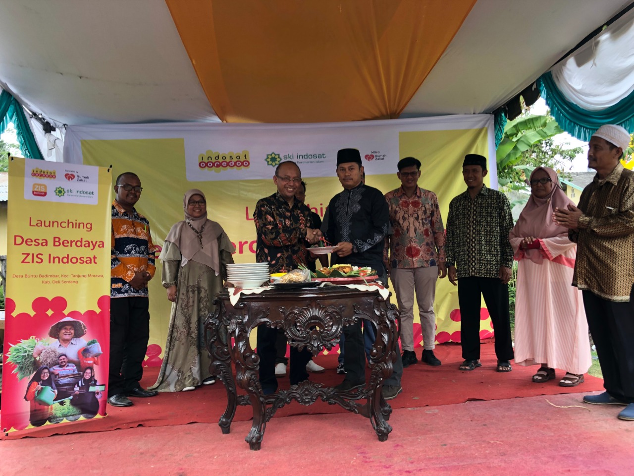 Program Desa Berdaya ZIS Indosat dan Rumah Zakat Sudah Sampai Deliserdang